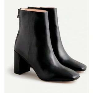 J Crew black booties 8 AQ475 style